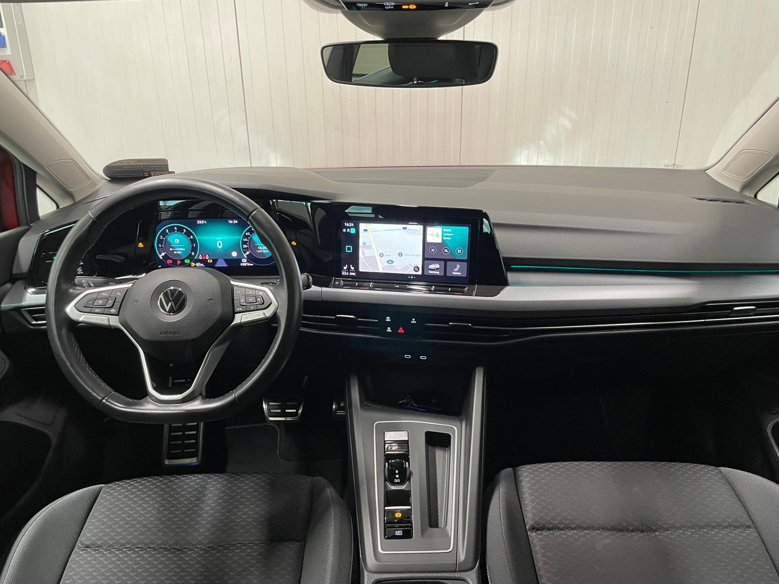 Volkswagen Golf VIII Active 1.0 eTSI DSG LED ACC KAM, миниатюра 11
