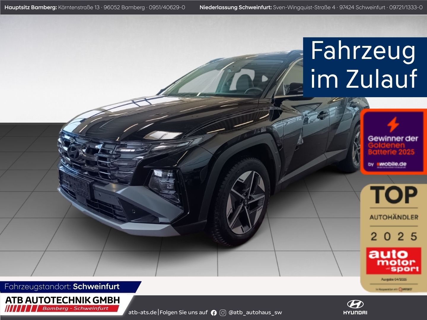 Fahrzeugabbildung Hyundai Tucson Trend 1.6 T-GDi PHEV 4WD Navi El. Heckkla