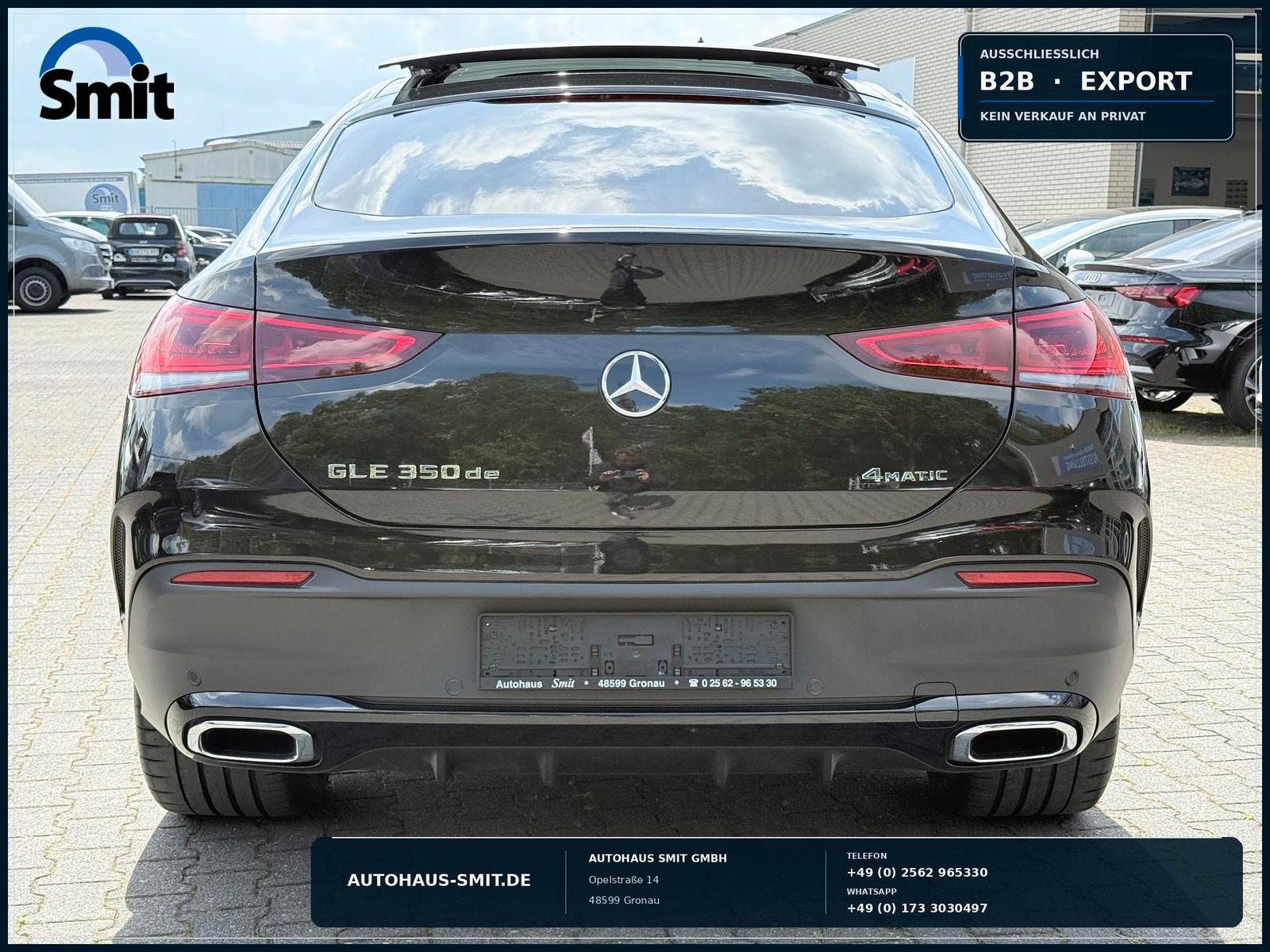 Mercedes-Benz GLE 350de Coupe AMG Night*Panorama*Airmatic*HuD