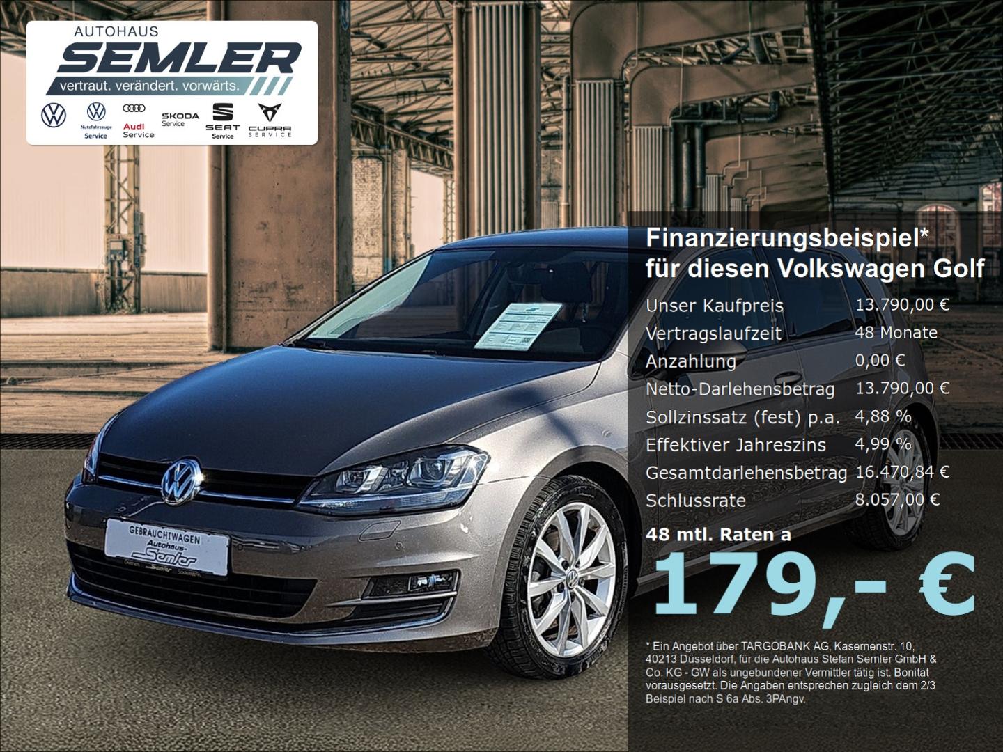 Volkswagen Golf VII Allstar 1.4 TSI DSG STNDHZ BI-XEN SHZ