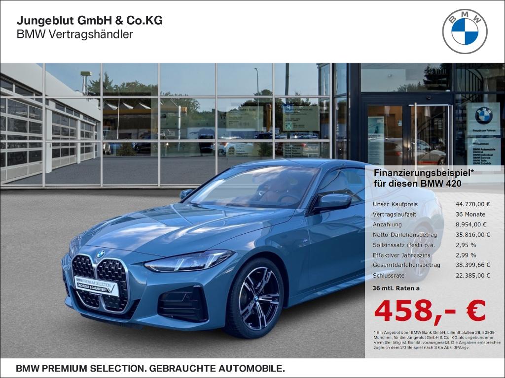 BMW 420 d Coupe M Sport DrivingAssist pro/ParkAssist