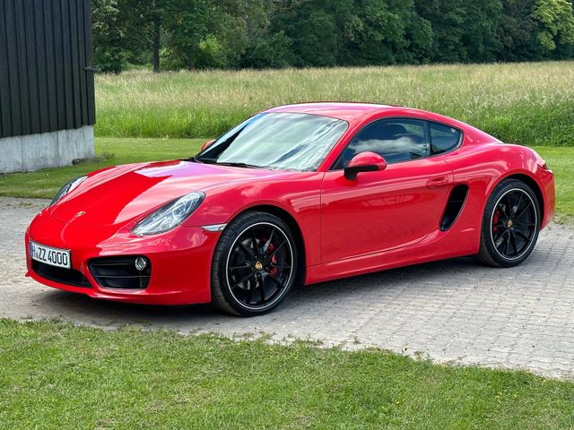 Porsche Cayman S 981 indischrot 2015 20" C...