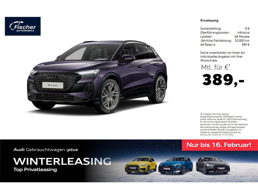 Q4 e-tron 35 S line HUD/21''/Matrix/W-Pumpe/HUD