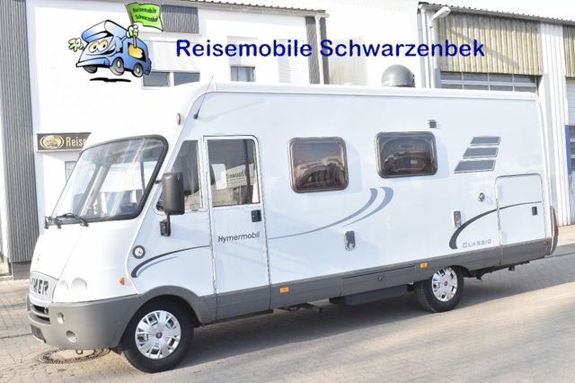 HYMER / ERIBA / HYMERCAR B 664 DOPPELBETT 2SOLAR AUT.SAT.+TV AHK KAM