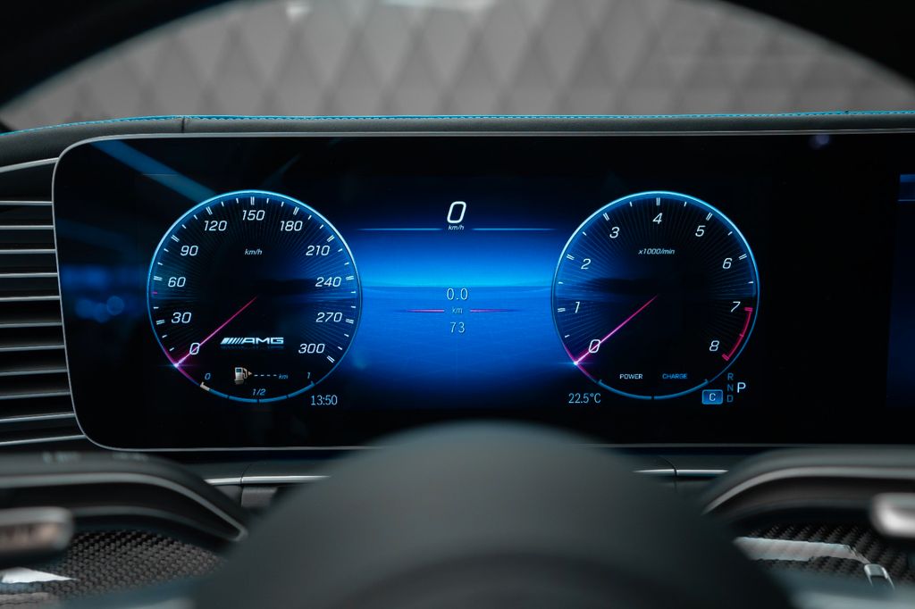 GLE 63 AMG COUPE BRABUS GREY / BLUE CARBON - Bild 18