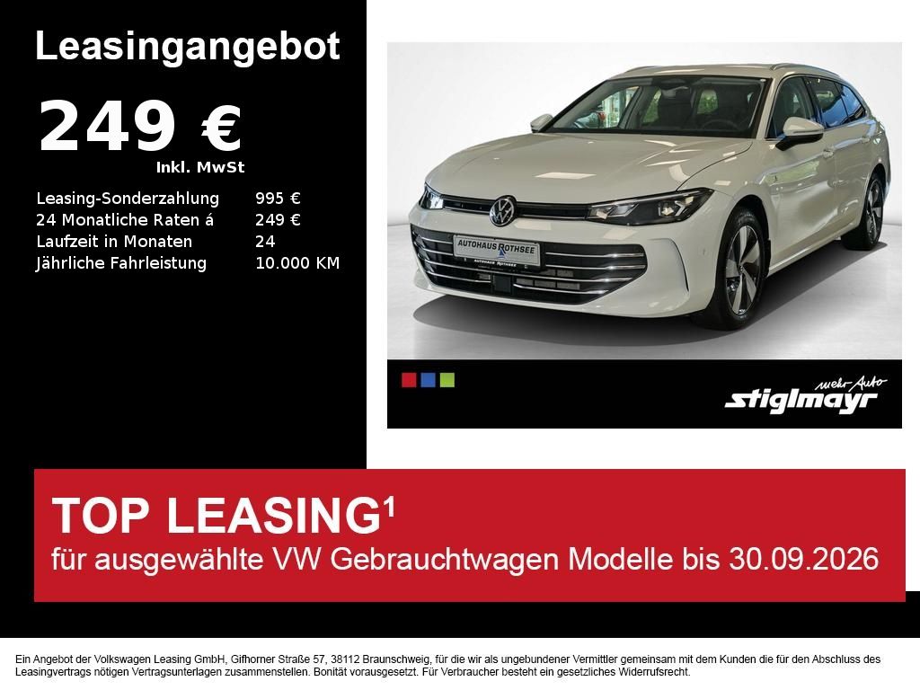 Volkswagen Passat Variant Business 1.5eTSI ACC+AHK+360°+LED