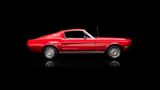 Ford 1967 Ford Mustang Fastback 390 S-Code Big Block - Ford Mustang: 390