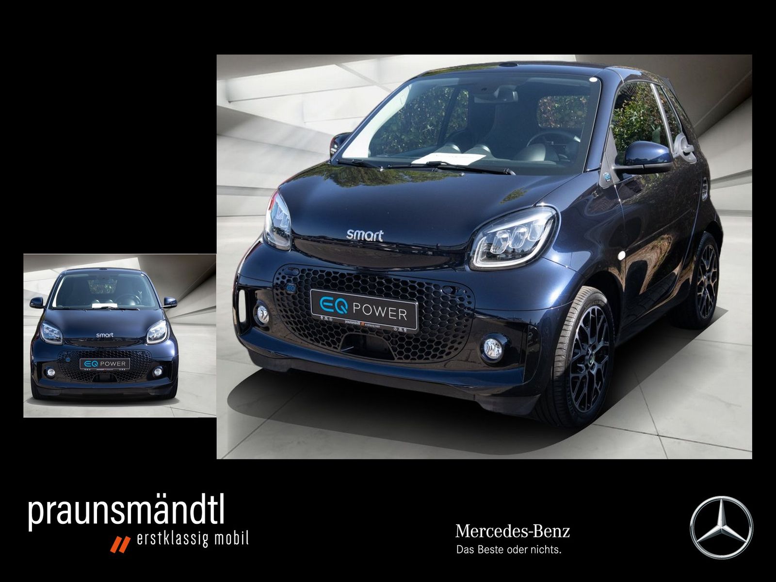 Smart ForTwo Cabrio EQ Prime  Exclusive 22KW/JBL/DAB