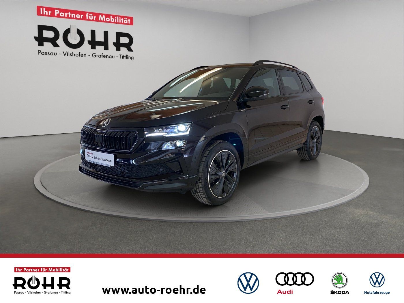 Skoda Karoq Sportline 2.0 TDI DSG 4x4 360 ACC AHK Kam.
