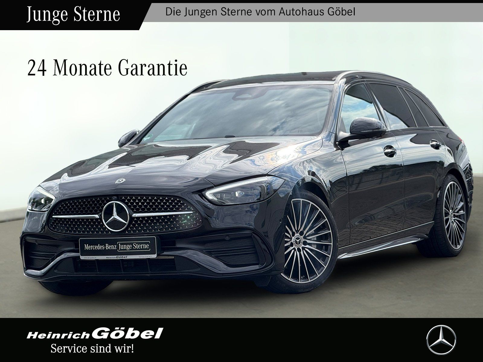 Fahrzeugabbildung Mercedes-Benz C 300 4M T AMG*AHK*SITZKLIMA*PANO*DISTRONIC*360*