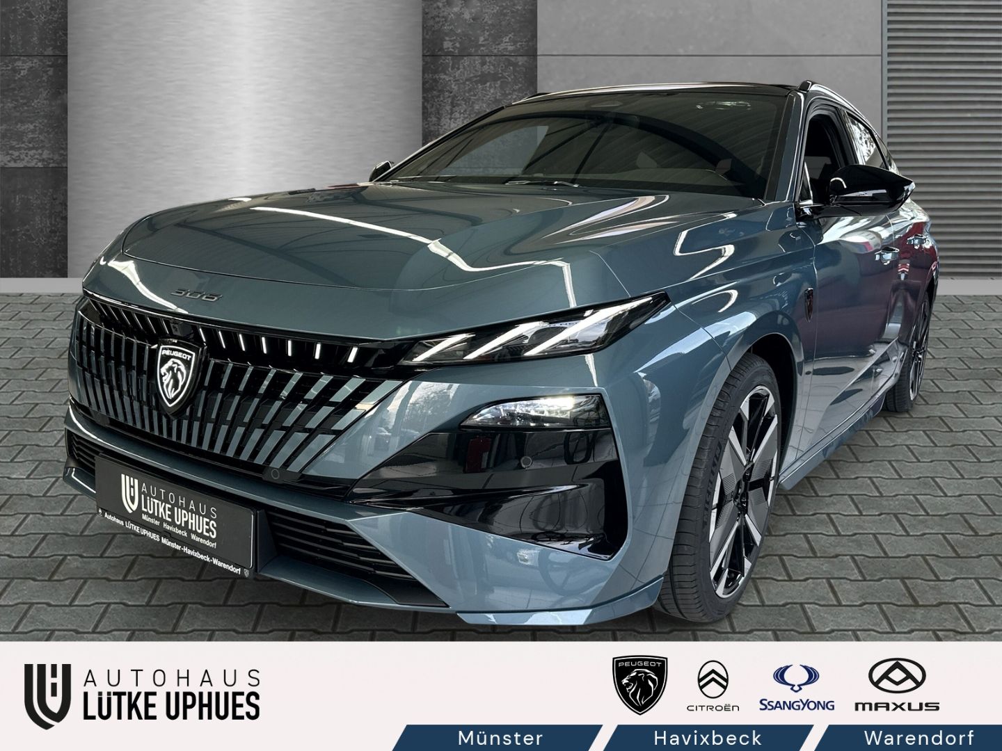 Fahrzeugabbildung Peugeot 308 SW GT Hybrid 145 e-DSC6 El. Panodach Navi