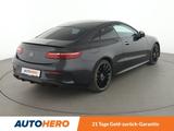 Mercedes-Benz E-Klasse E 200 Night Edition AMG Line Aut.*NAVI* - mit Benzin-Antrieb: Coupe, Grau, Schiebedach