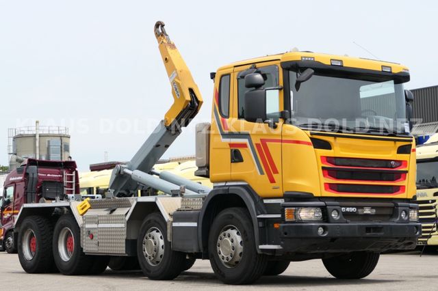 Scania R 490 Abrollkipper Mobas Retarder Kamera Euro 6