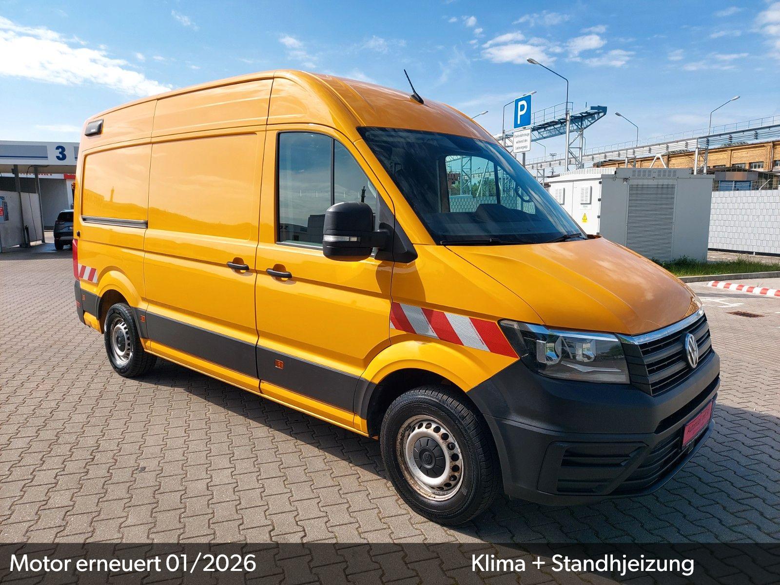 Volkswagen Crafter Kasten 35 mittel lang Hoch Standheizung