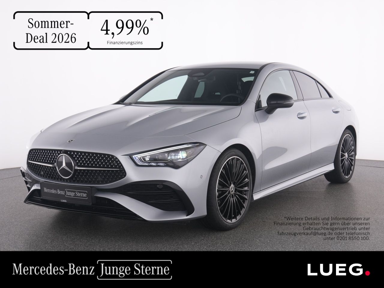 MERCEDES-BENZ CLA 200 Coupé AMG+MBUX+MBeam+Night+KeylGo+RFK+19