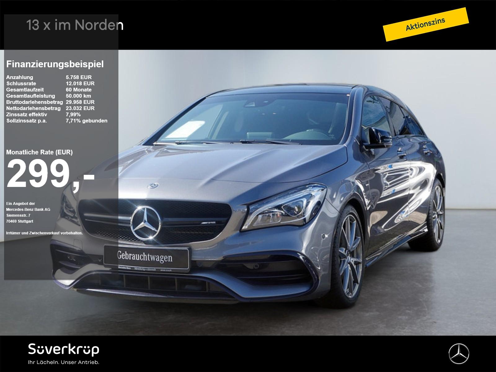 Mercedes-Benz CLA 45 AMG 4M SB Night Pano Comand Drivers LED