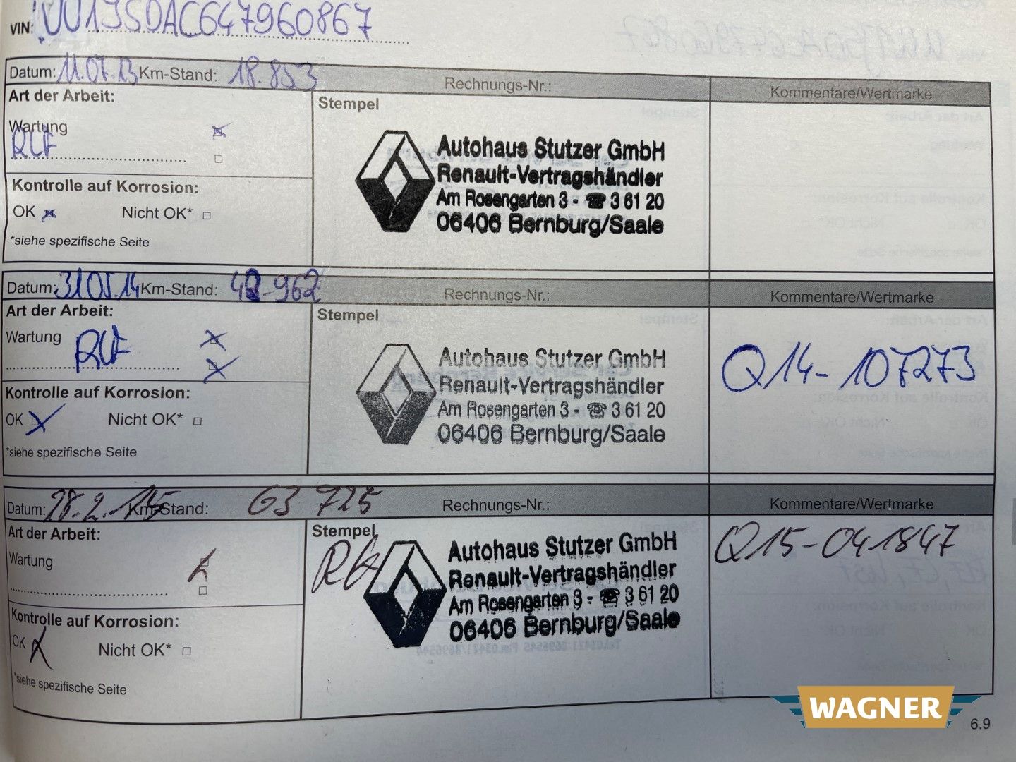 Fahrzeugabbildung Dacia Lodgy Laureate 4x2 1.5 dCi 110 FAP Klimaanlage