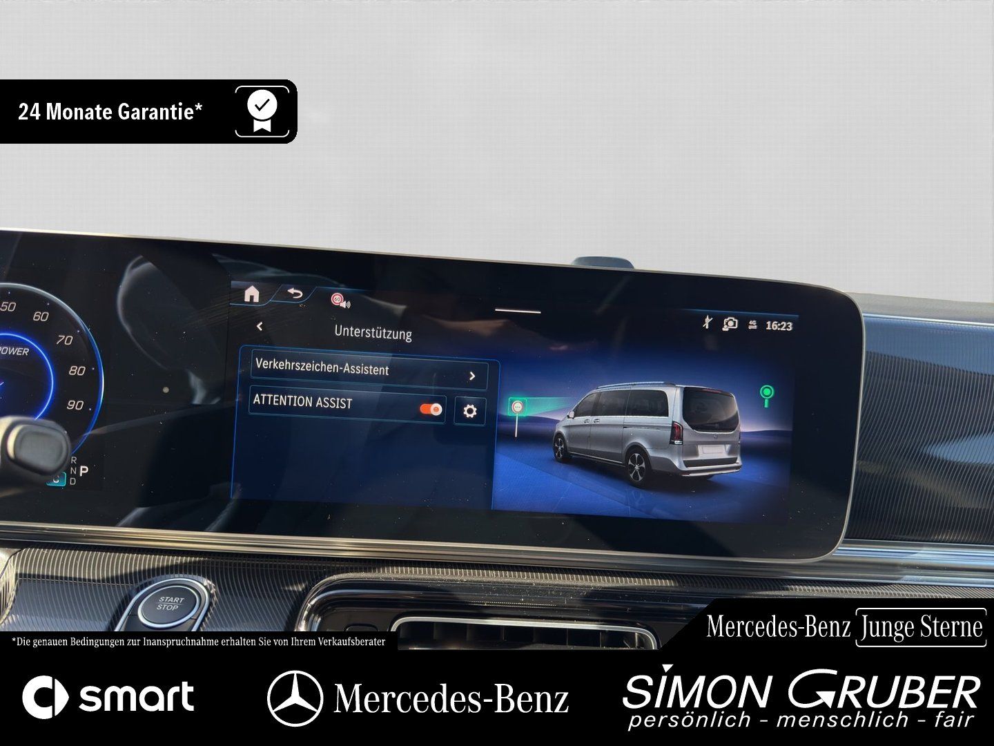 Fahrzeugabbildung Mercedes-Benz EQV 300 lang Leder Pano Burm eTüren 360 7Sitze