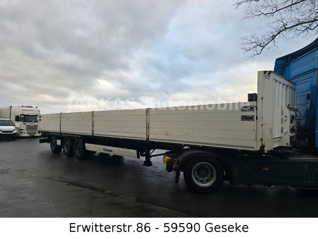 Krone SD, Baustoffauflieger, BPW Achsen, Liftachse