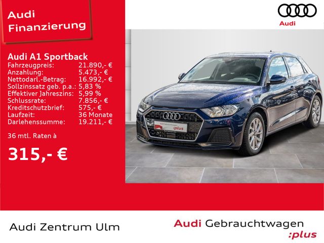 Audi A1 Sportback advanced 30 TFSI PDC SHZ