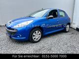 Peugeot 206 + 5T 1-Hand Klima el. Fenter Scheckheft TÜV - Peugeot 206: Blau