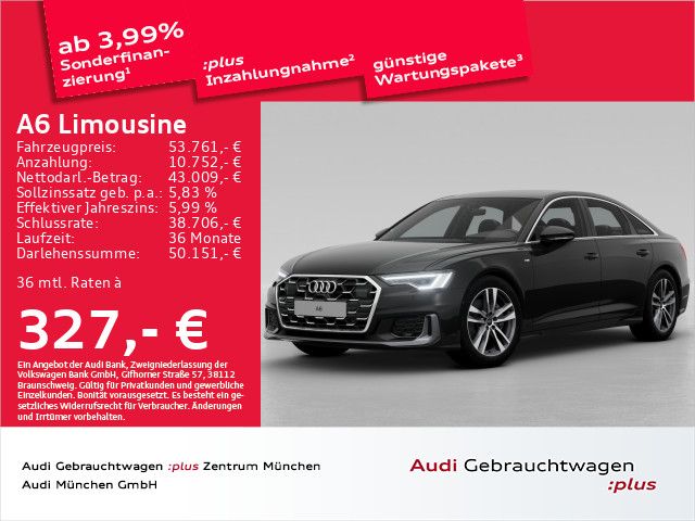 Audi A6 Limousine 45 TFSI qu. S tronic S line ACC/Vir