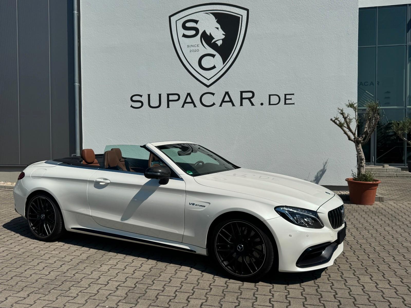 Mercedes-Benz C 63 AMG Cabrio*Burmester*Distro*Designo*HUD*360
