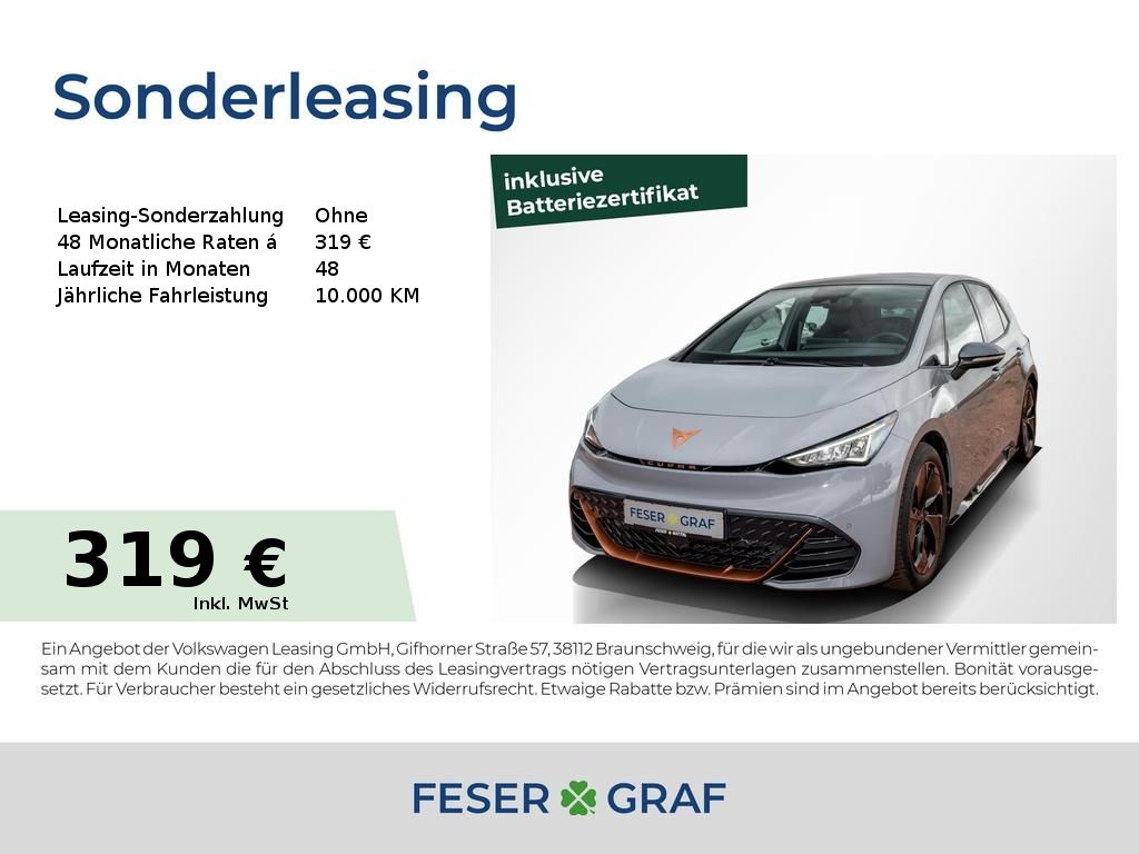 Born 150kW (204PS) 58kWh Navi/ACC/Pano/Kamera