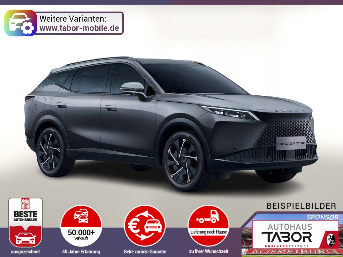 OMODA 7 PHEV Premium Pano 540Kam el.Heckk UVP-57%*