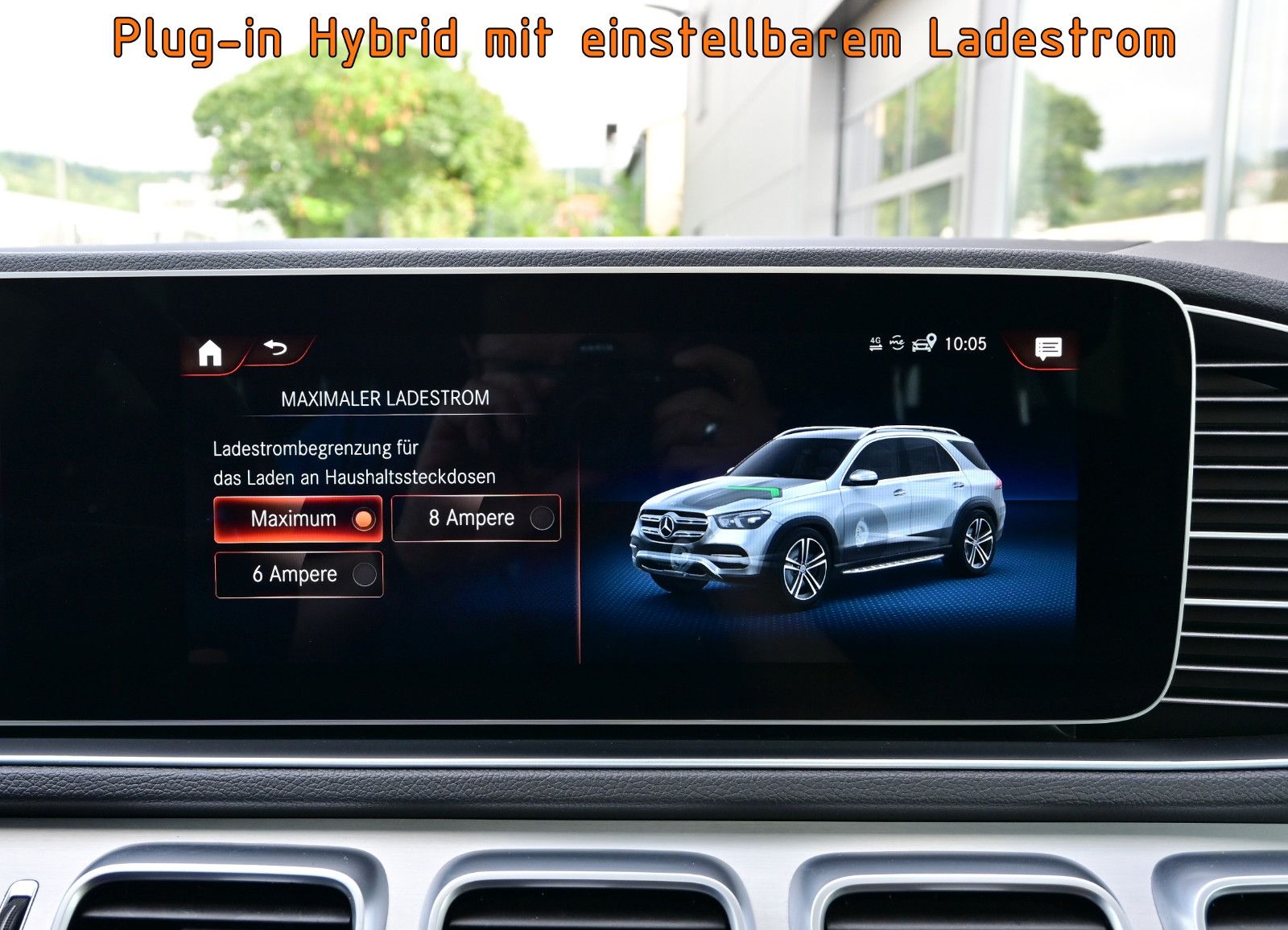 Fahrzeugabbildung Mercedes-Benz GLE 350 de 4M. °ACC°AHK°AIRMATIC°BURMESTER°360°