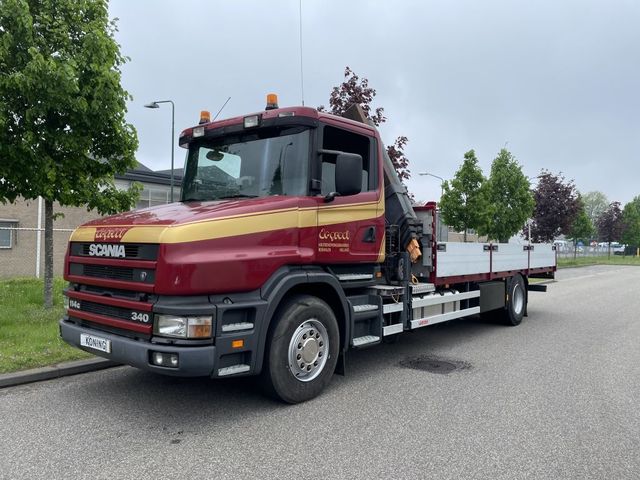 Scania T114-340 TORPEDO + KRAAN