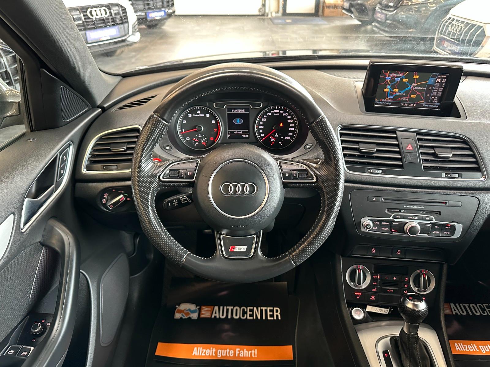 Audi Q3 2.0 TFSI quattro S line 170 ch • BVA • Navi • Bi-Xénon • Sièges chauffants - Keyless