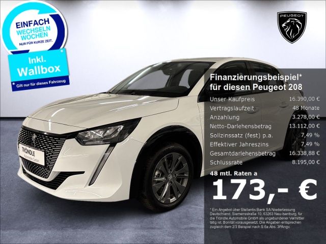 PEUGEOT 208 -e Active Pack 11-kW Lader LED Klimaautom DA