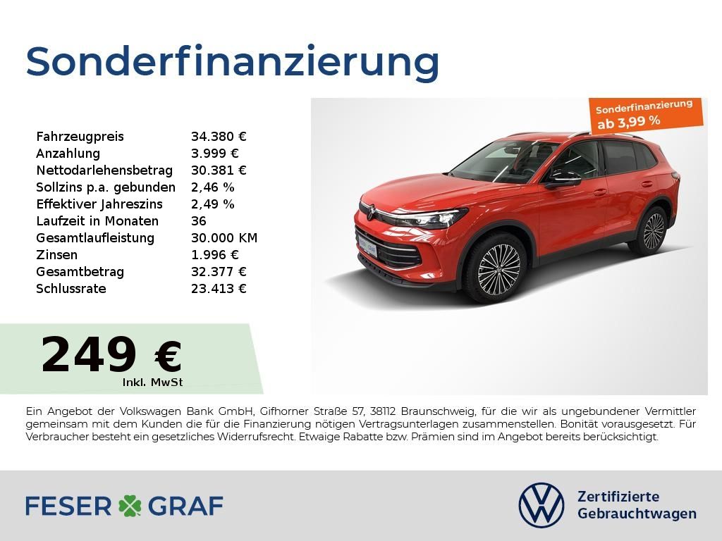 Tiguan GOAL 2.0 TDI HUD AHK Matrix 360° Keyless