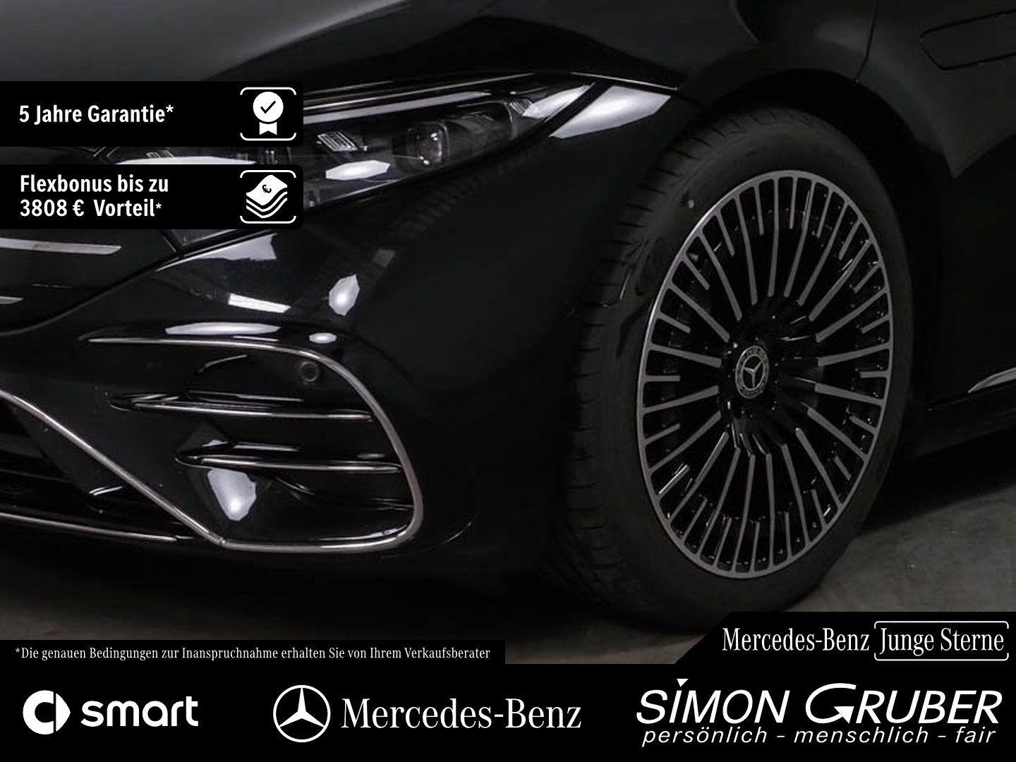 Fahrzeugabbildung Mercedes-Benz EQS 450+ Manufaktur Selection HighEnd Fondentert