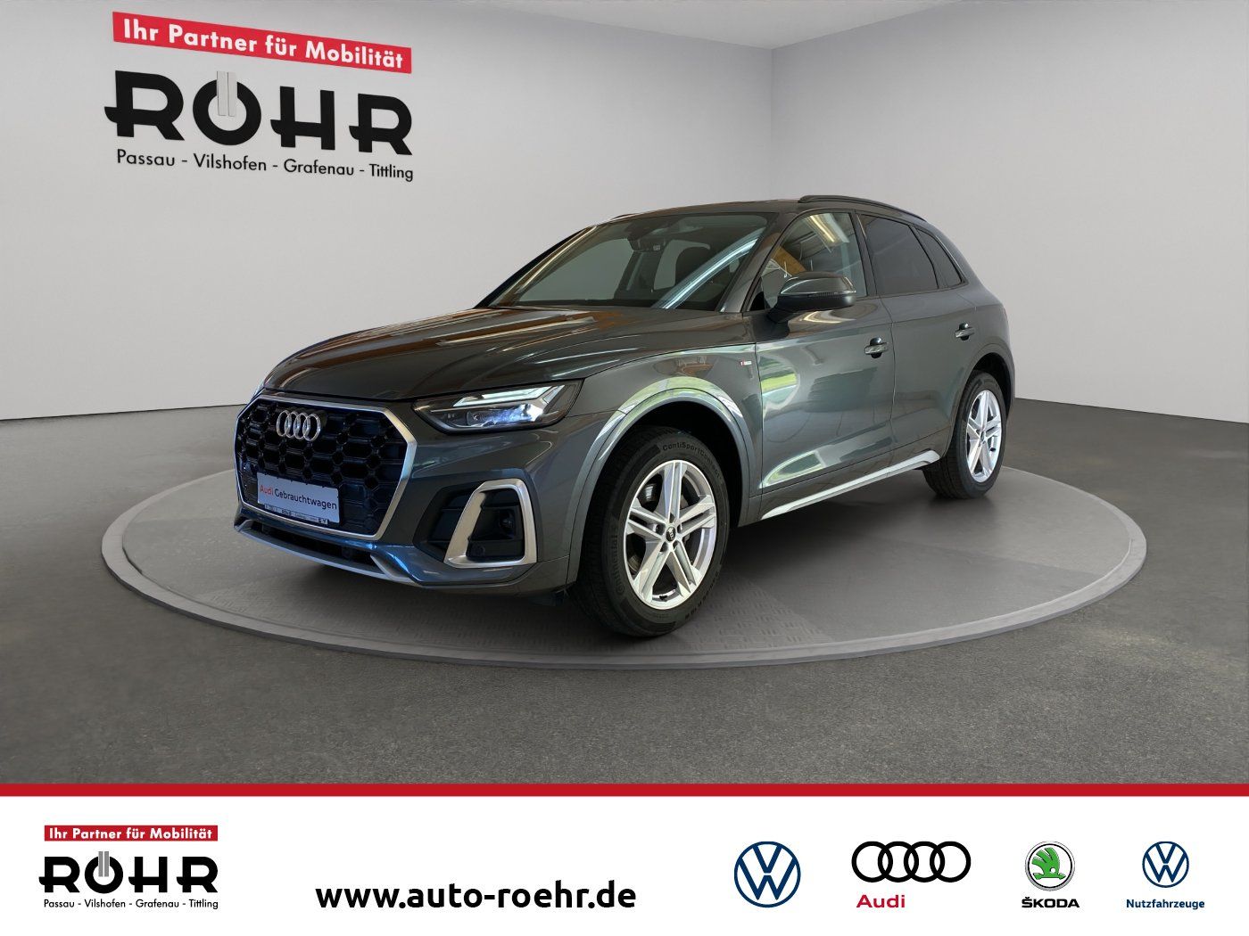 Audi Q5 S line 40 TDI quattro S tronic AHK Kam. LED