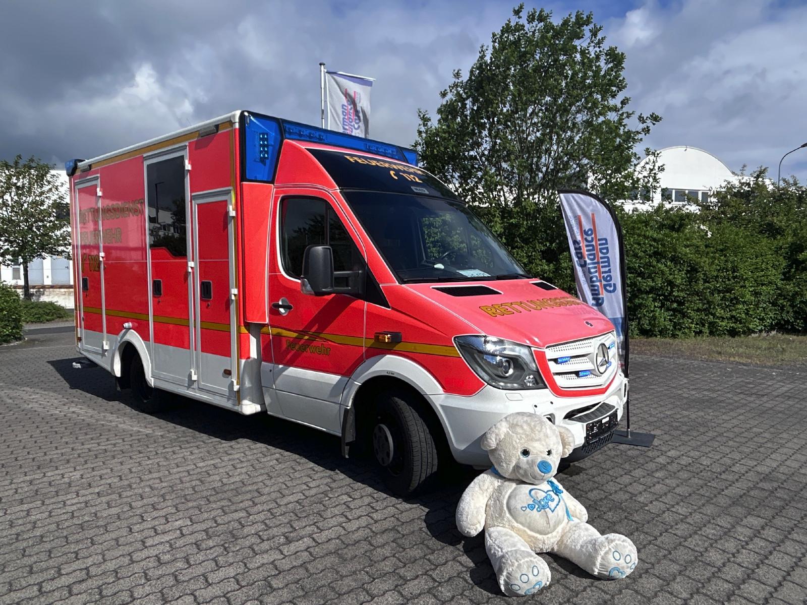 Mercedes-Benz Sprinter 519 RTW/MZF inkl. Trage & Stuhl ATM
