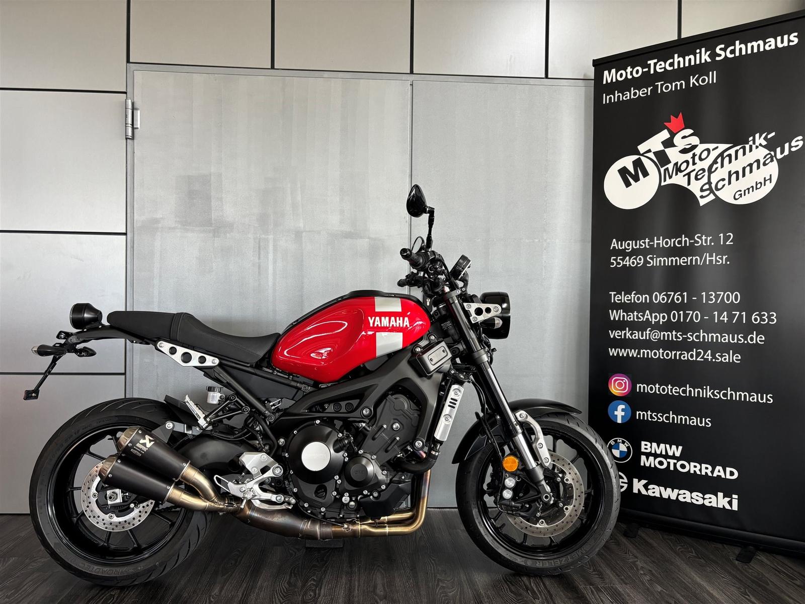 Yamaha XSR900 Akrapovic, 1. Hand, gepflegter Zustand