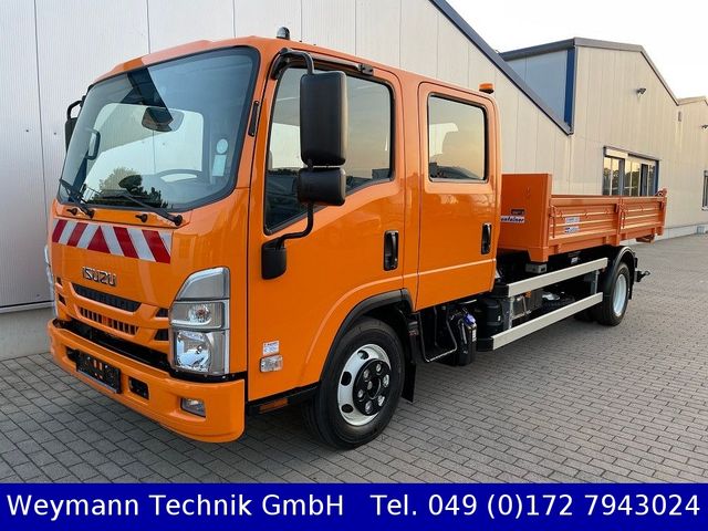 Isuzu NPR 5.2 Ltr. 7-Sitzer DOKA mit Abrollkipper