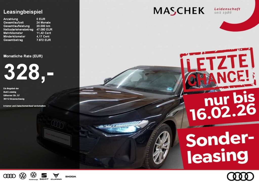 A5 Avant TFSI quat AHK 360° Matrix MMI Beifahrer