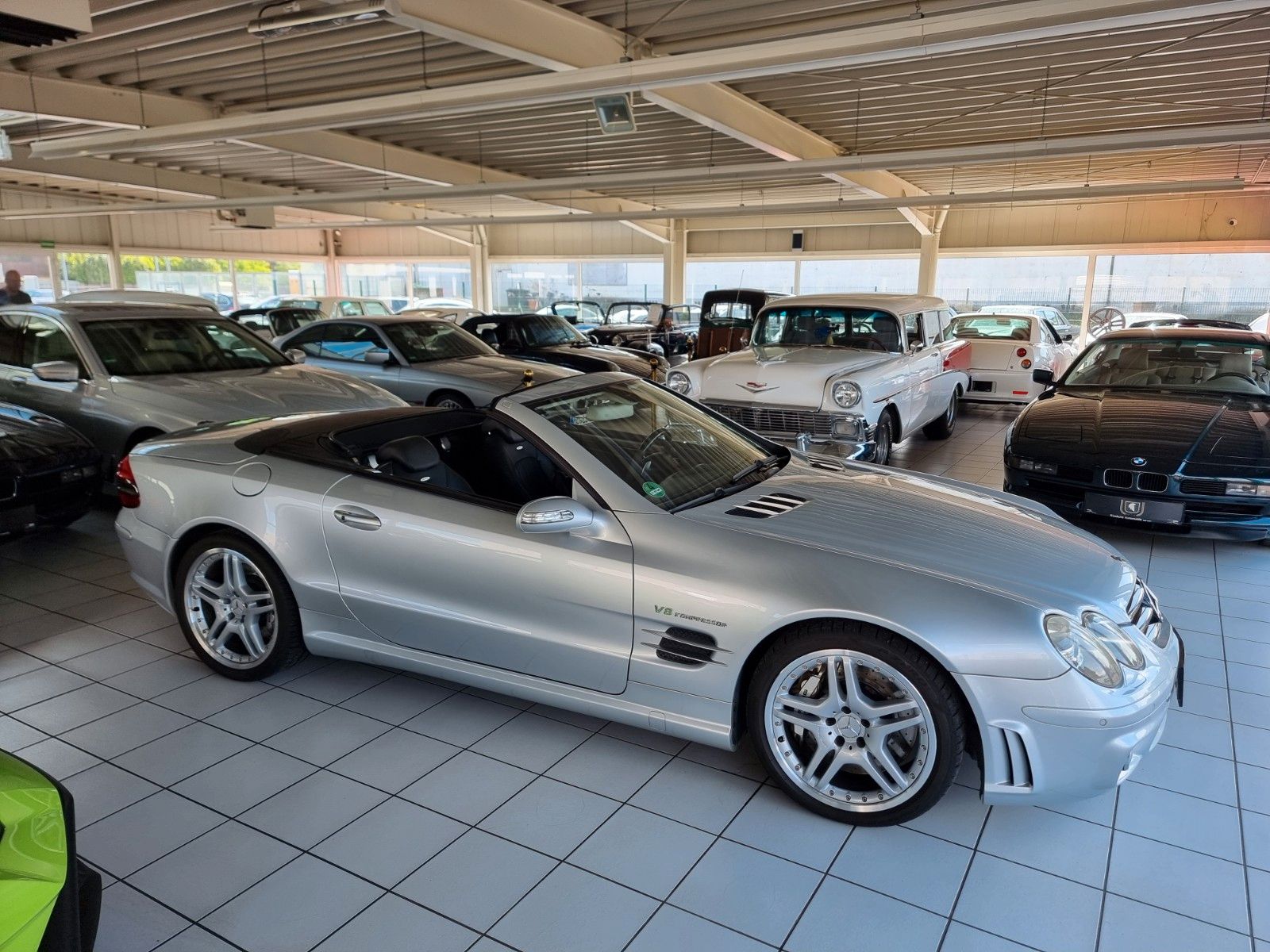 Fahrzeugabbildung Mercedes-Benz SL 55 AMG/Dt./Rarität mit F1 Performance Package