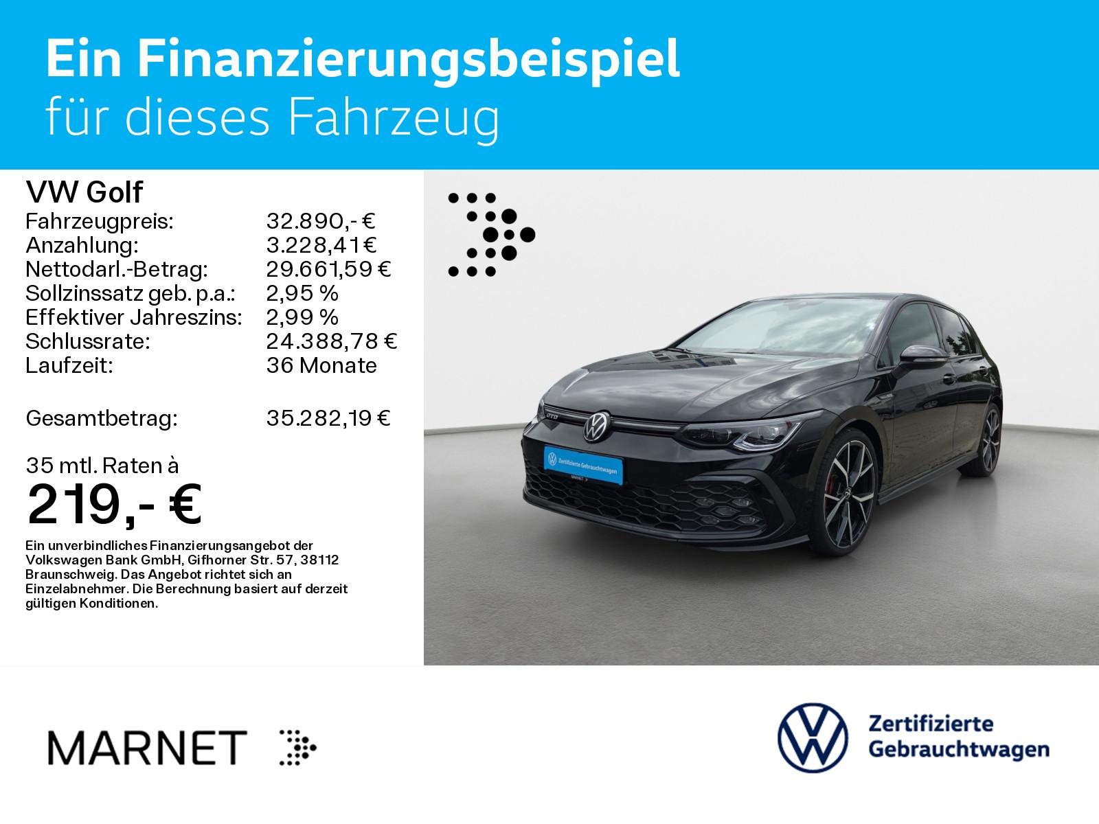 Volkswagen Golf VIII 2.0 TDI GTD Black Style Navi*AHK*IQ-Li
