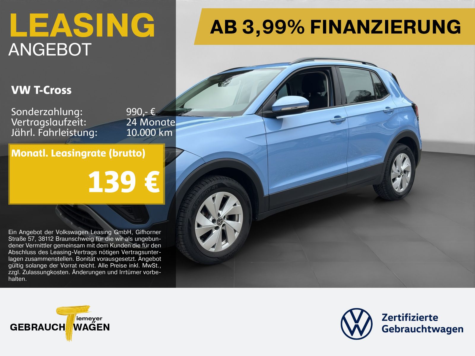 Volkswagen T-Cross 1.0 TSI LIFE NAVI KAMERA SITZHZG ACC