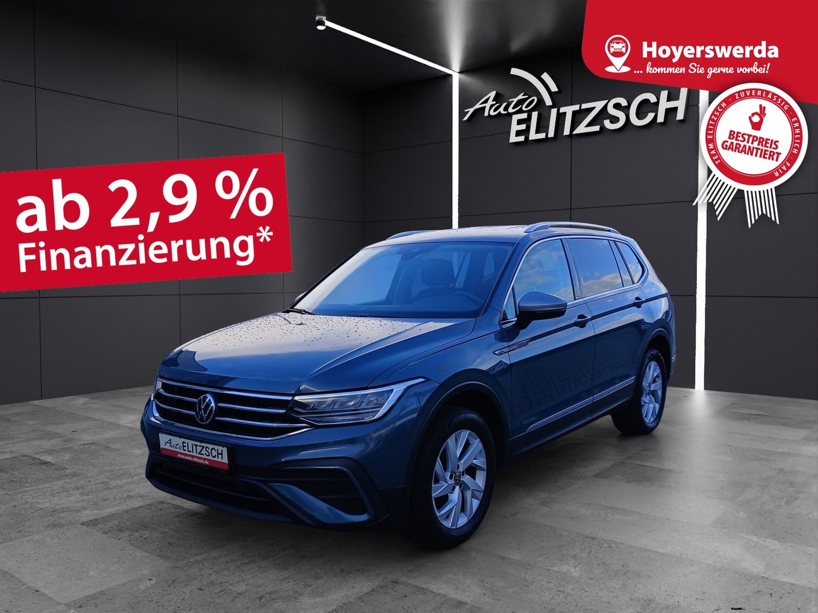 Fahrzeugabbildung Volkswagen Tiguan Allspace TDI Life DSG LED Navi ACC AHK SH