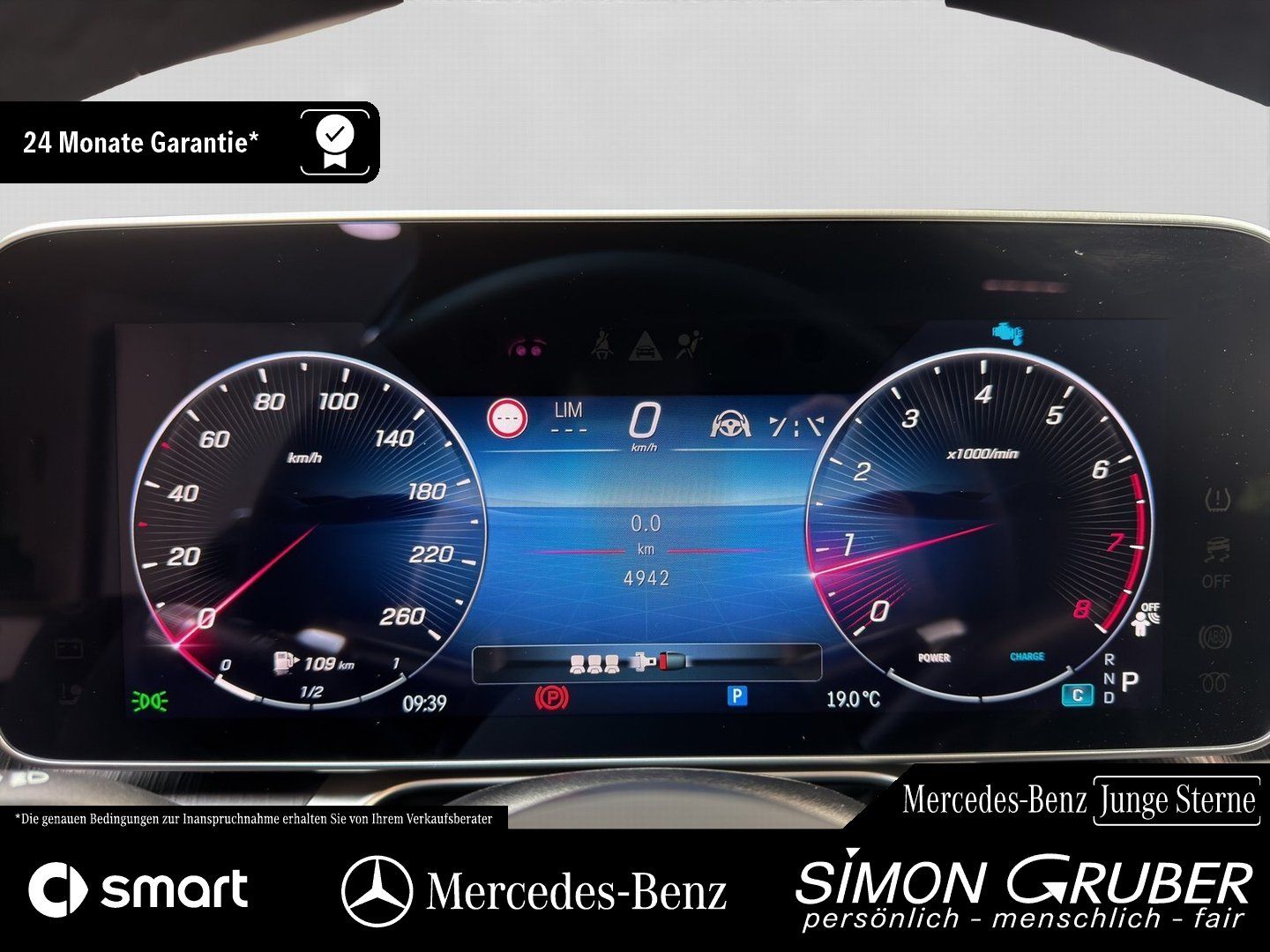 Fahrzeugabbildung Mercedes-Benz S 580 4M Lang AMG Exklusiv Chauffeur Executive