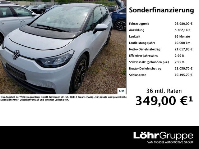 VW ID.3 Pro Performance Navi, ACC, ZGV