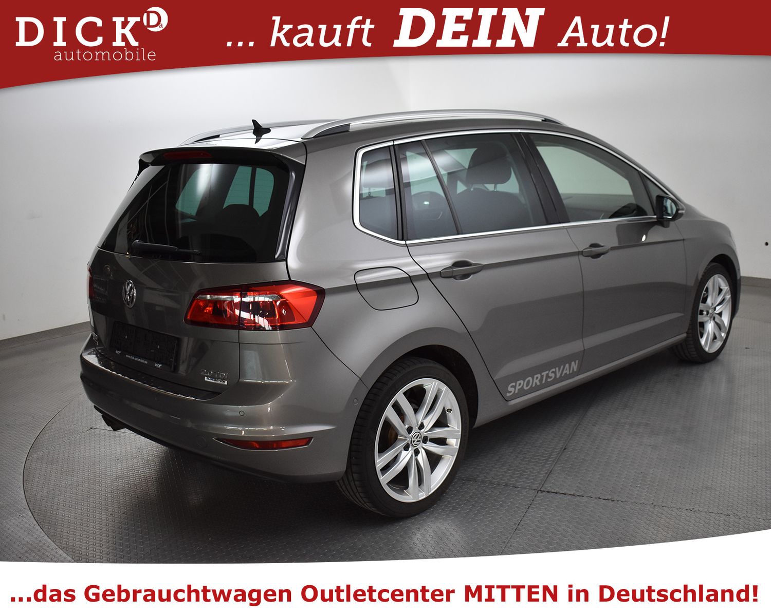 Fahrzeugabbildung Volkswagen Golf Sportsvan 2.0 TDI Highl PANO+STDHZ+XEN+AHK+