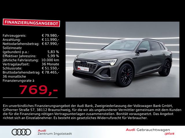 Audi Q8 e-tron 55 qu Edition S line Pano 21" S-Sitze