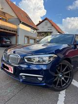 BMW 118i Urban Line, AUTOMATIK,LEDER,48TKM 19ZOLL!!! - BMW 118: Blau