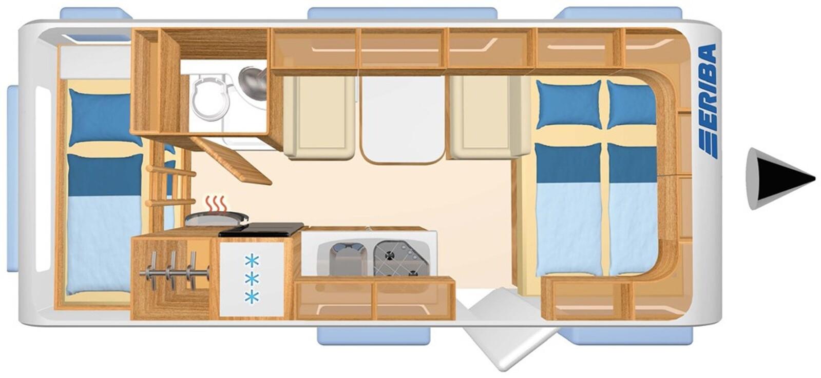 HYMER / ERIBA / HYMERCAR Eriba Living 525  Mover, Klimaanlage